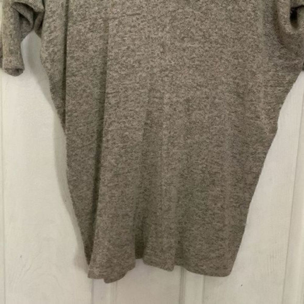 Aiden Y tan short sleeve oversized short sleeve shirt size medium - Picture 9 of 10